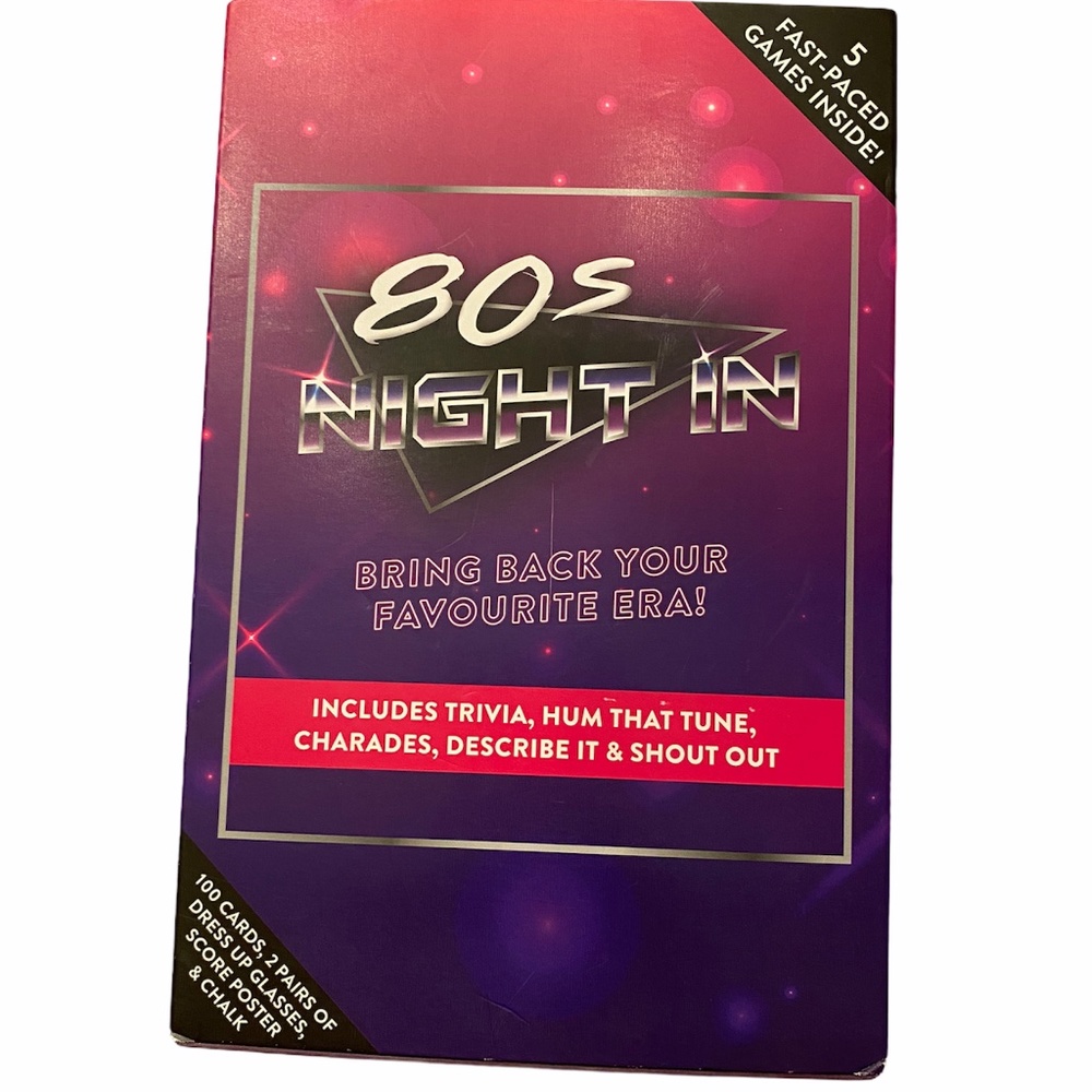 80s Night In Bring Back Your Favourite Era! Game